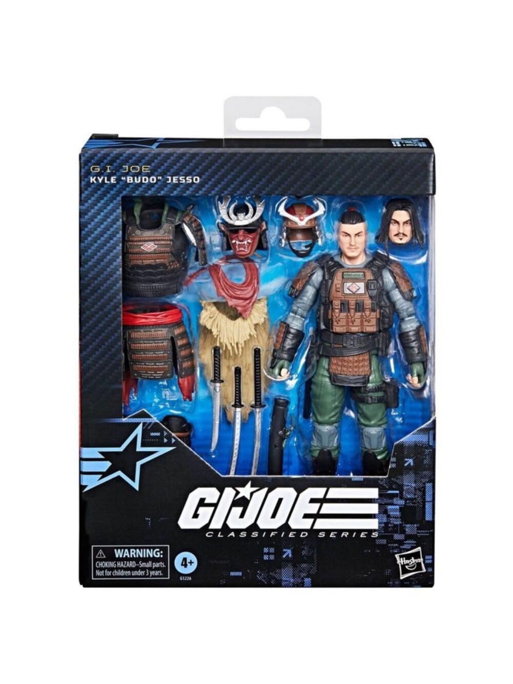 G.I. Joe -  Classified Series #174, Kyle "Budo" Jesso Brown action figure